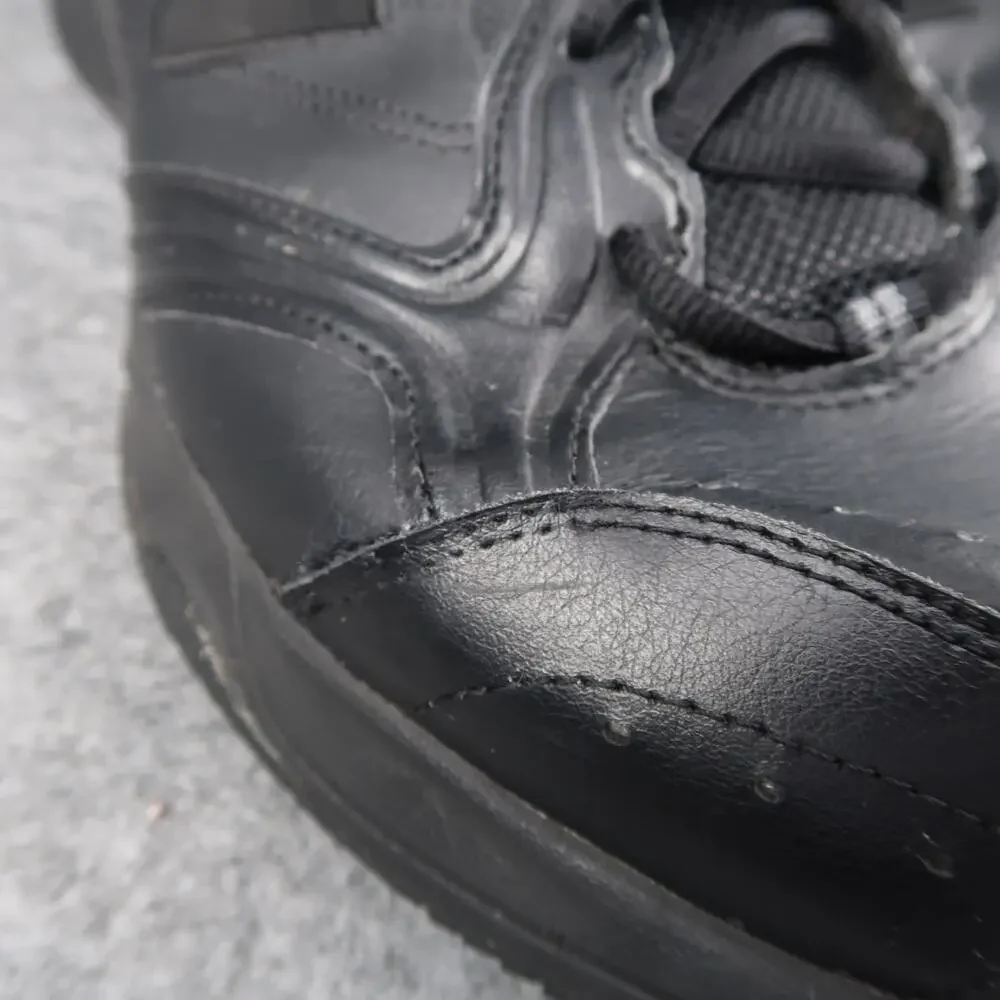 New Balance Shoes Mens 13 Athletic Trainers 624 Active Sneaker Black Leather 4E